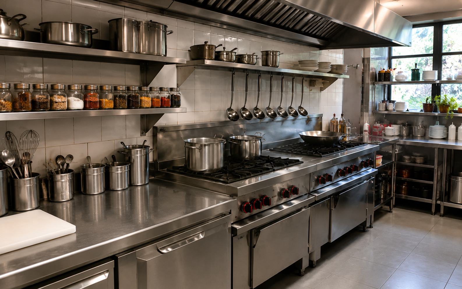 Inside Garam Masala Kitchen
