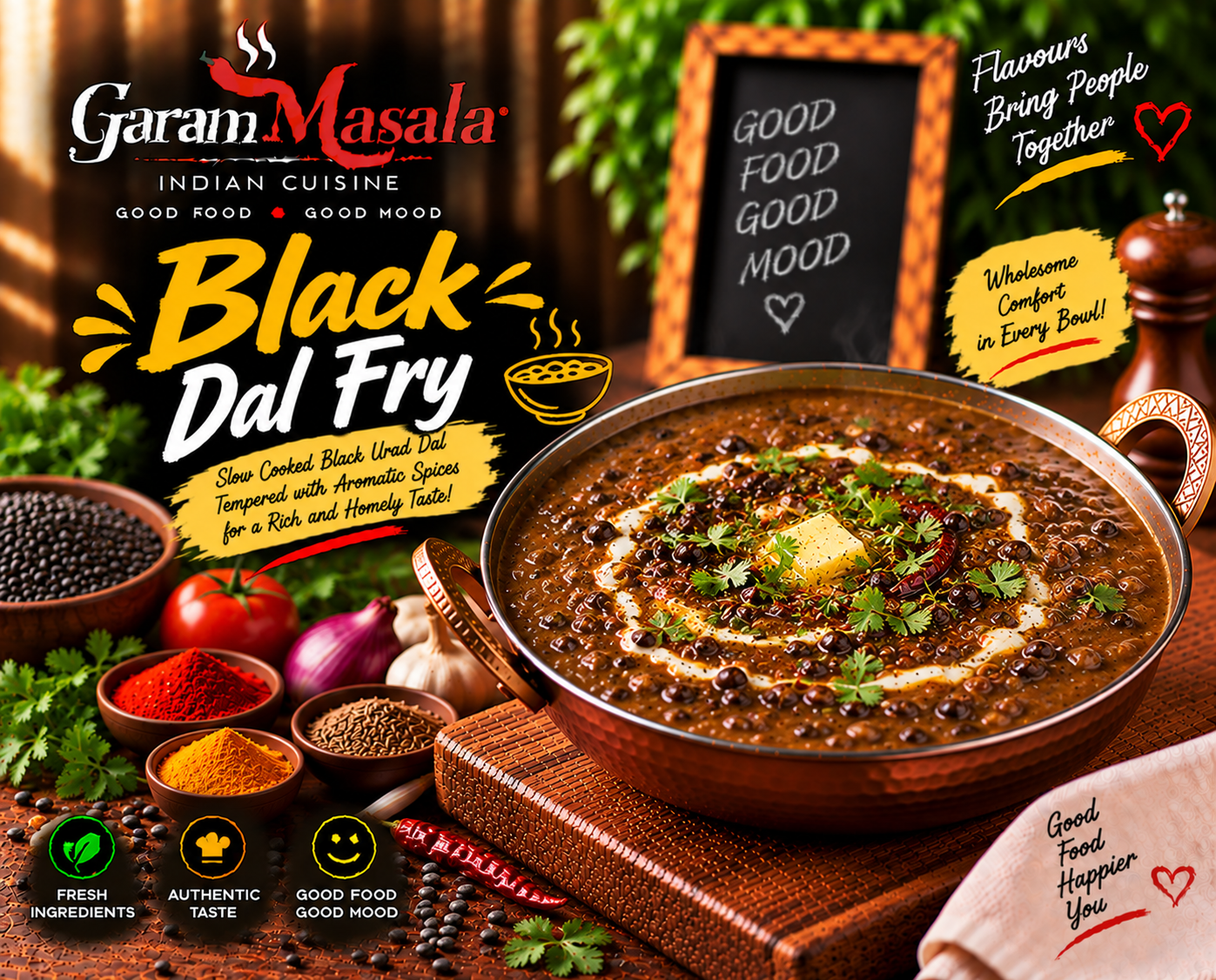 Black Dal Fry