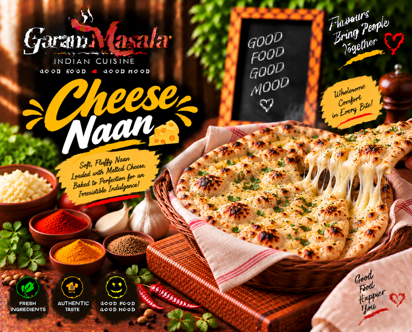 Cheese Naan