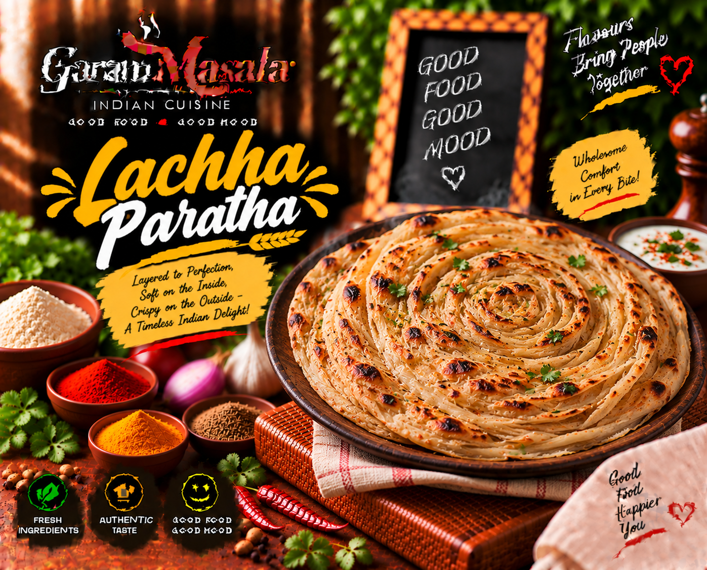 Lachha Paratha