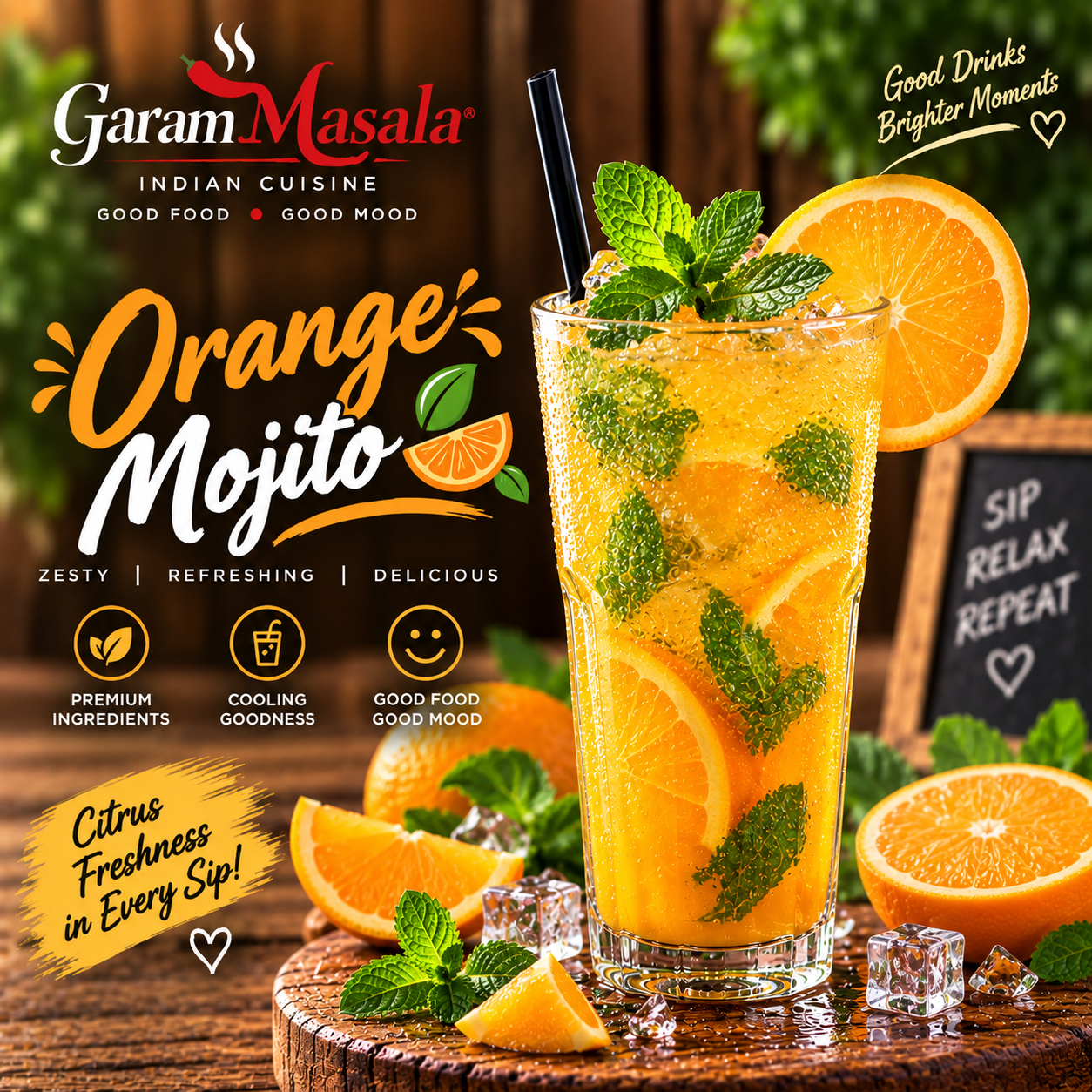 Orange Mojito