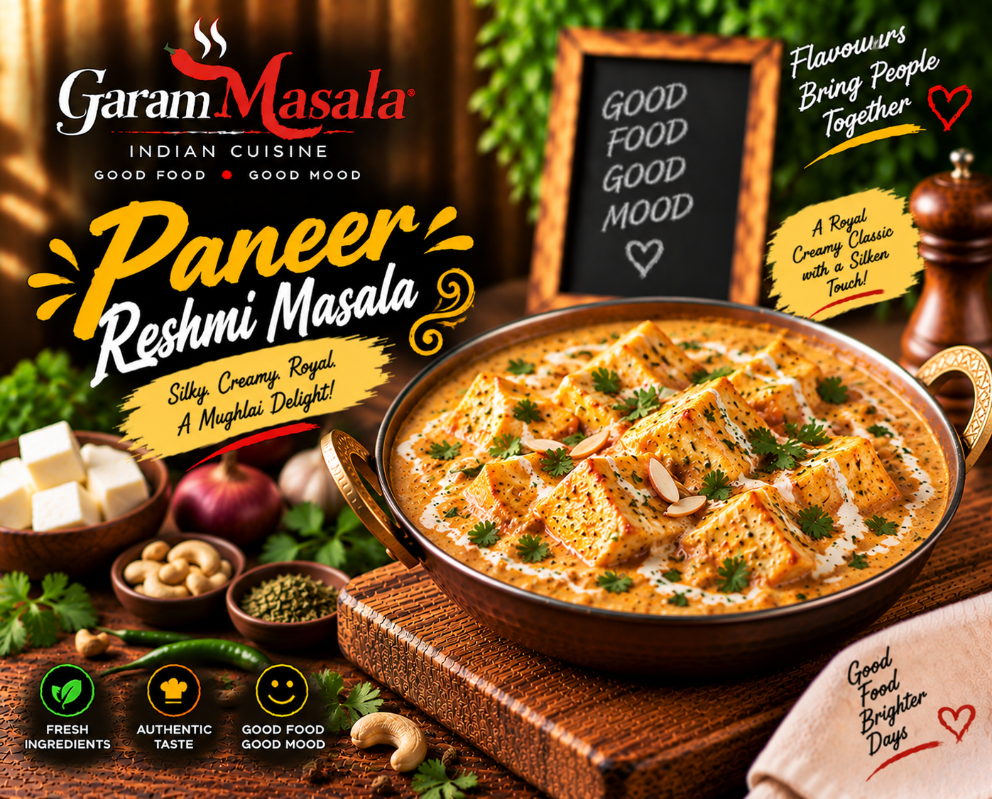 Paneer Reshmi Masala
