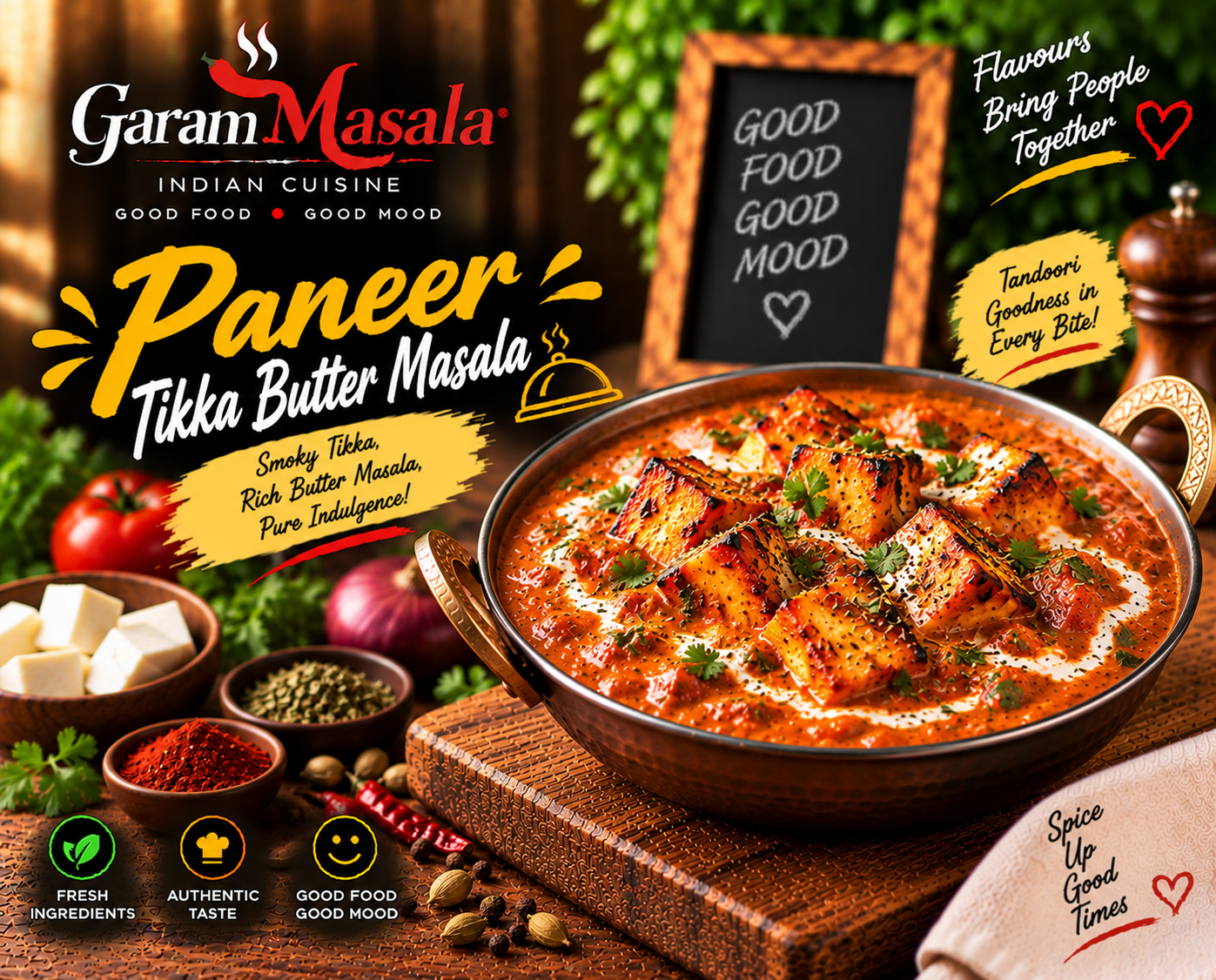 Paneer Tikka Butter Masala