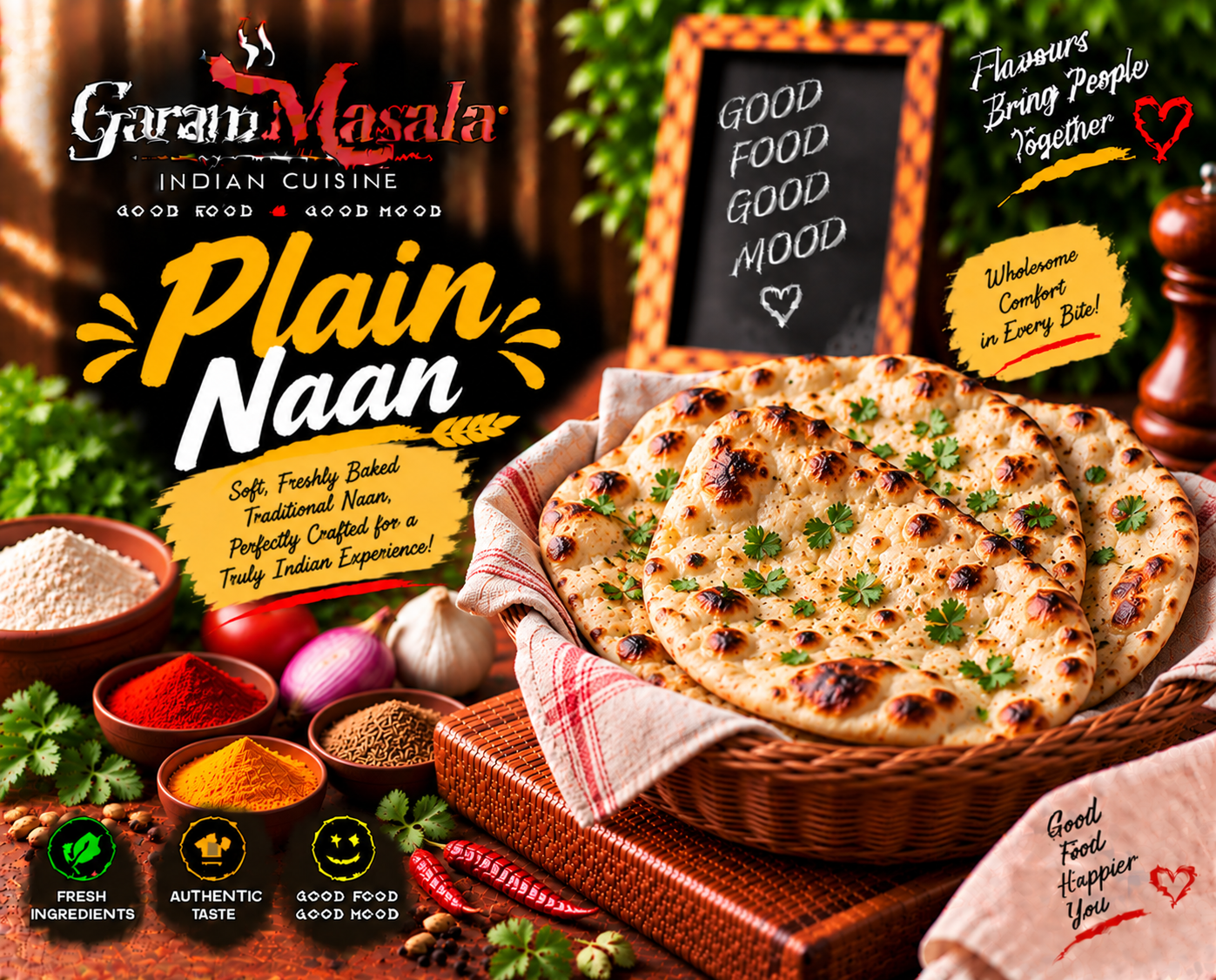 Plain Naan