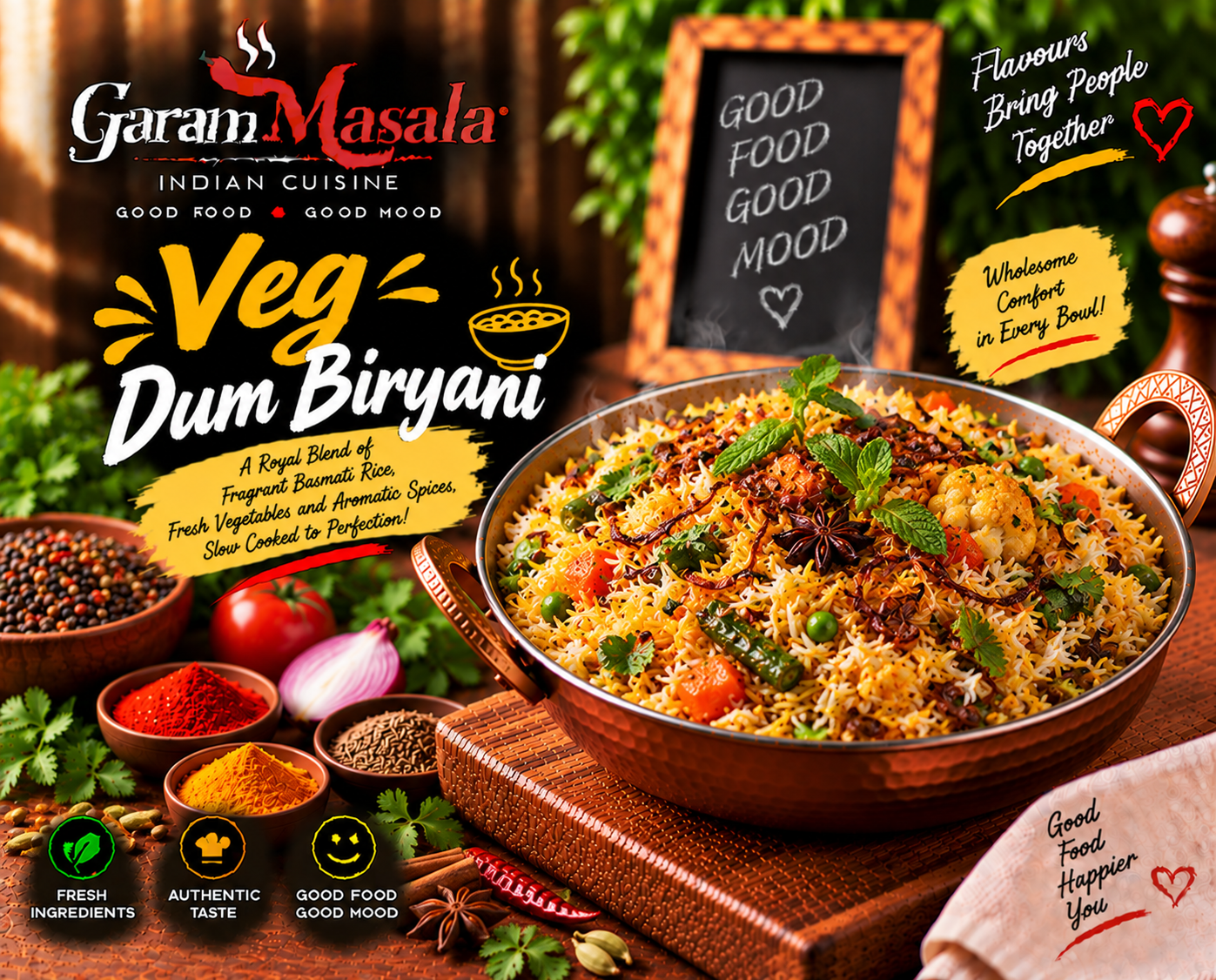 Veg Dum Biryani