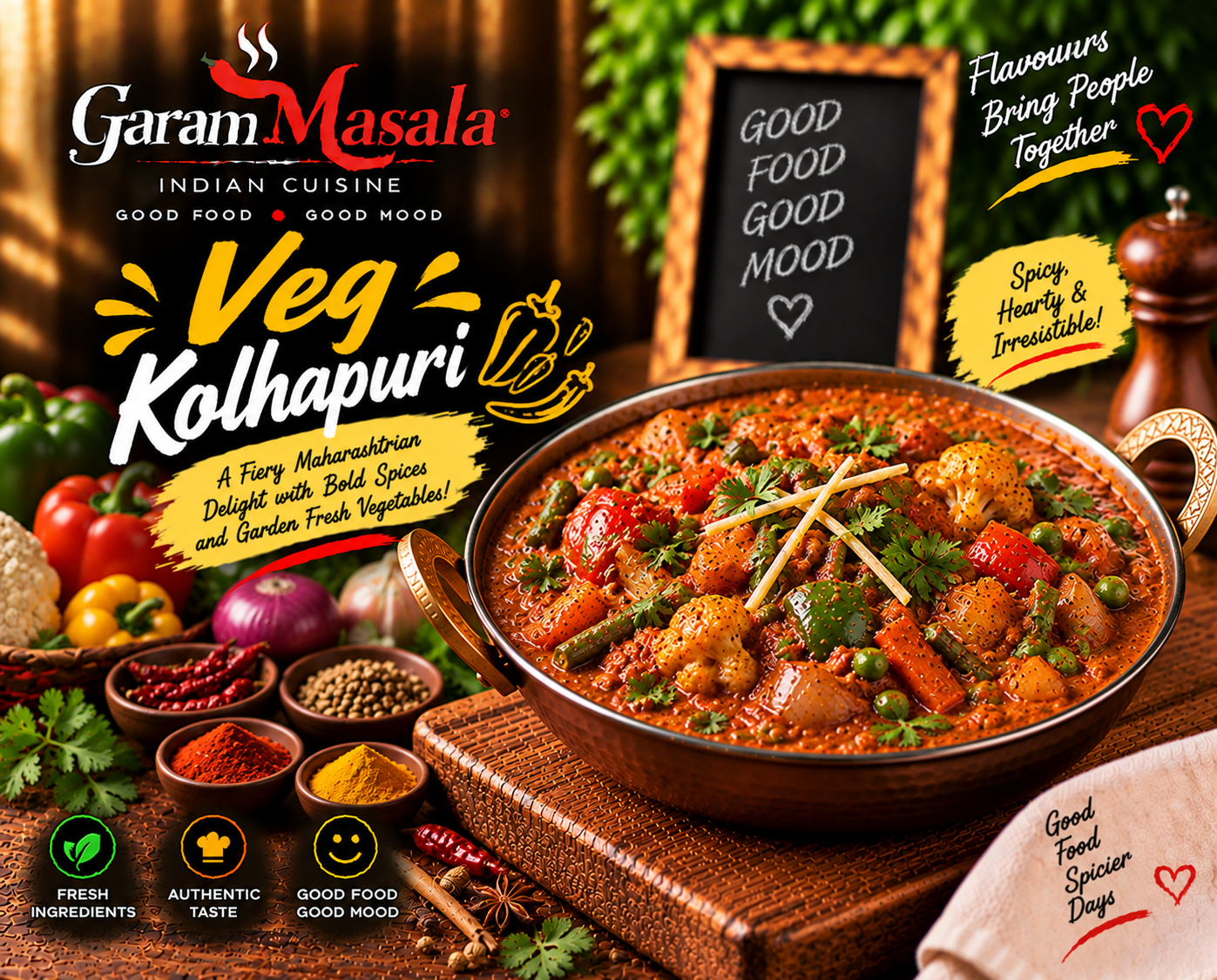 Veg Kolhapuri