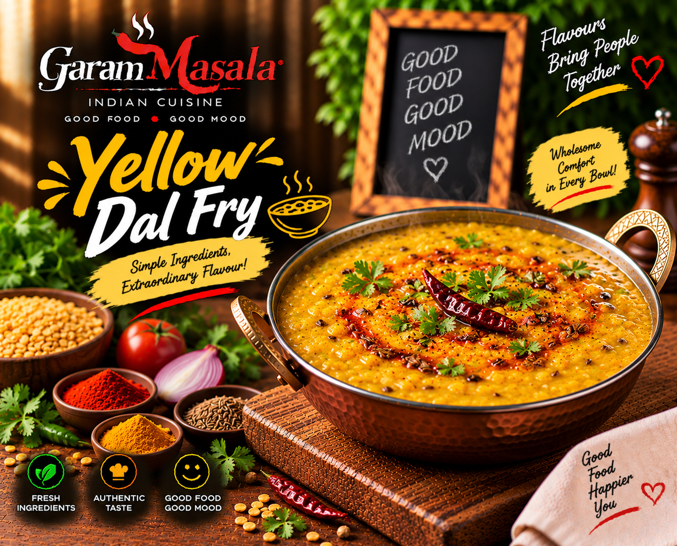 Yellow Dal Fry