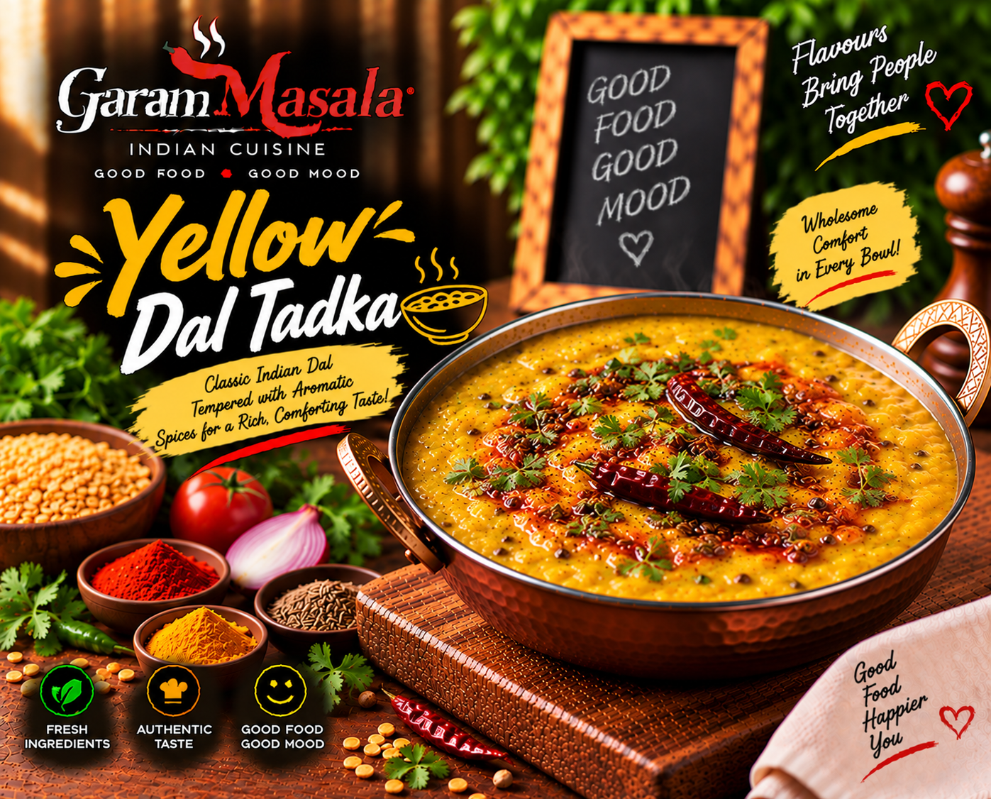 Yellow Dal Tadka